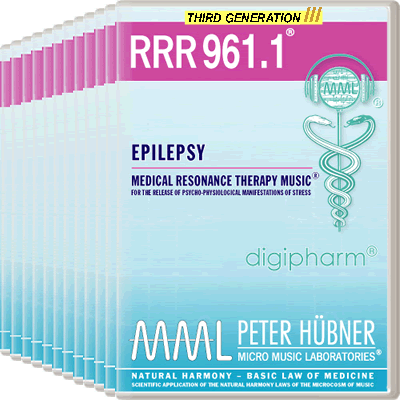 Peter Hübner - Medical Resonance Therapy Music<sup>®</sup> - RRR 961 Epilepsy No. 1-12