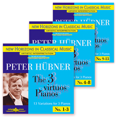 Peter Hübner - Var. 1 – 13 · 3 CDs