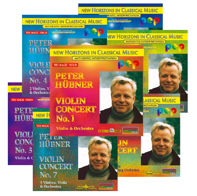 Peter Hübner - No. 1 – No. 7 · 7 CDs