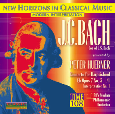 Peter Hübner - Peter Hübner<br>presents J.C. Bach - No. 1