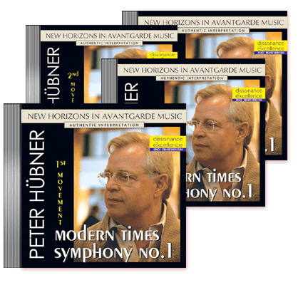 Peter Hübner - Modern Times Symphony No. 1 - 1st – 4th Movement    4 CDs