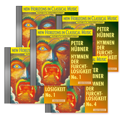 Peter Hübner - Hymns of Fearlessness - No. 1 – No. 5 · 5 CDs