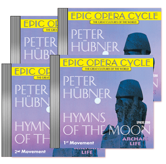 Peter Hübner - Hymns of the Moon - 1st – 4th Movement     4 CDs