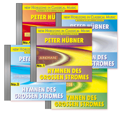 Peter Hübner - Hymns of the Great Stream - No. 1 – No. 5 · 5 CDs