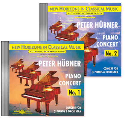 Peter Hübner - Piano Concert - No. 1 & No. 2 · 2 CDs