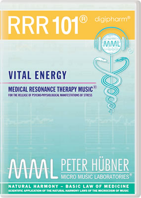 Peter Hübner - Medical Resonance Therapy Music<sup>®</sup> - RRR 101 Vital Energy