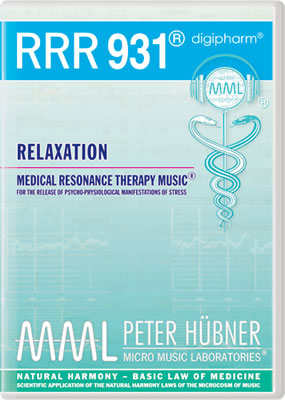 Peter Hübner - Medical Resonance Therapy Music<sup>®</sup> - RRR 931 Relaxation