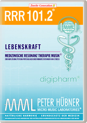 Peter Hübner - Medizinische Resonanz Therapie Musik<sup>®</sup> - RRR 101 Lebenskraft Nr. 2