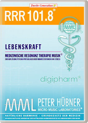 Peter Hübner - Medizinische Resonanz Therapie Musik<sup>®</sup> - RRR 101 Lebenskraft Nr. 8