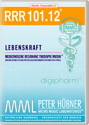 Peter Hübner - Medizinische Resonanz Therapie Musik<sup>®</sup> - RRR 101 Lebenskraft Nr. 12