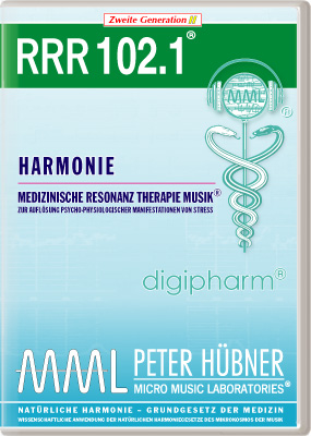 Peter Hübner - Medizinische Resonanz Therapie Musik<sup>®</sup> - RRR 102 Harmonie Nr. 1
