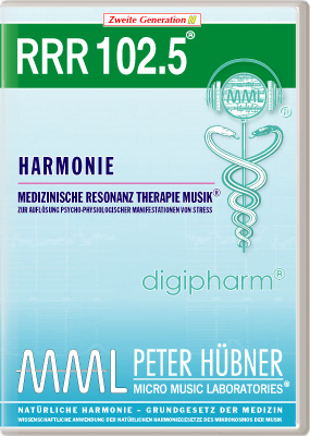 Peter Hübner - Medizinische Resonanz Therapie Musik<sup>®</sup> - RRR 102 Harmonie Nr. 5