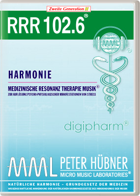 Peter Hübner - Medizinische Resonanz Therapie Musik<sup>®</sup> - RRR 102 Harmonie Nr. 6