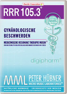 Peter Hübner - Medizinische Resonanz Therapie Musik<sup>®</sup> - RRR 105 Gynäkologische Beschwerden Nr. 3