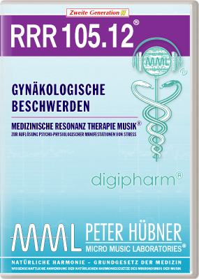 Peter Hübner - Medizinische Resonanz Therapie Musik<sup>®</sup> - RRR 105 Gynäkologische Beschwerden Nr. 12