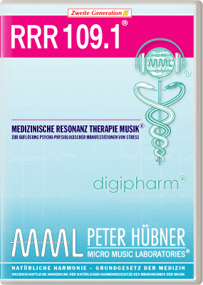Peter Hübner - Medizinische Resonanz Therapie Musik<sup>®</sup> - RRR 109