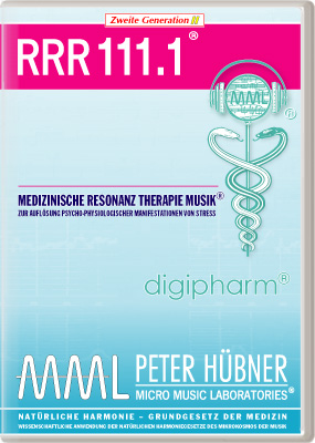 Peter Hübner - Medizinische Resonanz Therapie Musik<sup>®</sup> - RRR 111