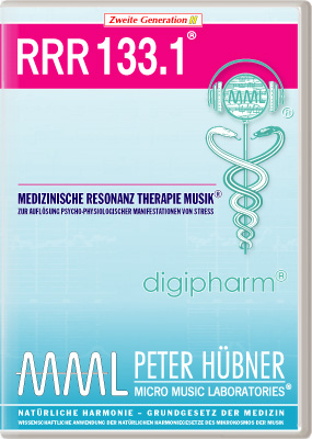 Peter Hübner - Medizinische Resonanz Therapie Musik<sup>®</sup> - RRR 133
