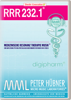 Peter Hübner - Medizinische Resonanz Therapie Musik<sup>®</sup> - RRR 232