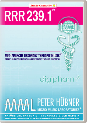 Peter Hübner - Medizinische Resonanz Therapie Musik<sup>®</sup> - RRR 239