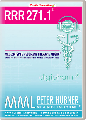 Peter Hübner - Medizinische Resonanz Therapie Musik<sup>®</sup> - RRR 271