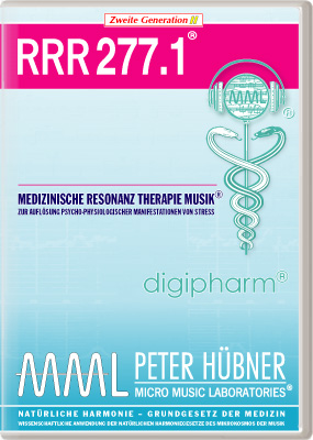 Peter Hübner - Medizinische Resonanz Therapie Musik<sup>®</sup> - RRR 277