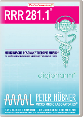 Peter Hübner - Medizinische Resonanz Therapie Musik<sup>®</sup> - RRR 281