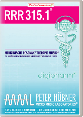 Peter Hübner - Medizinische Resonanz Therapie Musik<sup>®</sup> - RRR 315