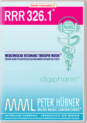 Peter Hübner - Medizinische Resonanz Therapie Musik<sup>®</sup> - RRR 326