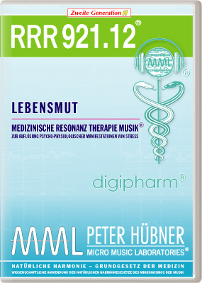 Peter Hübner - Medizinische Resonanz Therapie Musik<sup>®</sup> - RRR 921 Lebensmut • Nr. 12