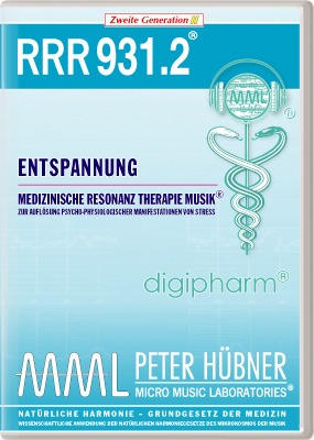 Peter Hübner - Medizinische Resonanz Therapie Musik<sup>®</sup> - RRR 931 Entspannung • Nr. 2