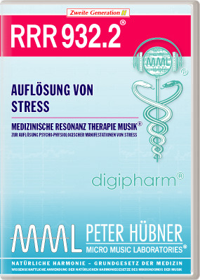 Peter Hübner - Medizinische Resonanz Therapie Musik<sup>®</sup> - RRR 932 Auflösung von Stress • Nr. 2
