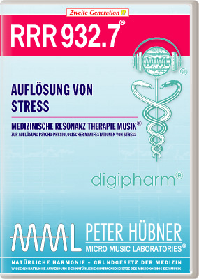 Peter Hübner - Medizinische Resonanz Therapie Musik<sup>®</sup> - RRR 932 Auflösung von Stress • Nr. 7