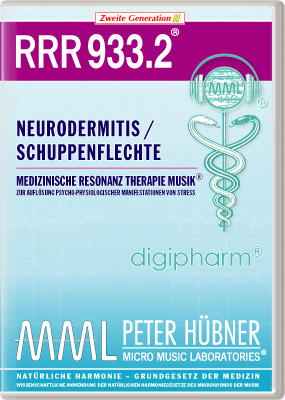 Peter Hübner - Medizinische Resonanz Therapie Musik<sup>®</sup> - RRR 933 Neurodermitis / Psoriasis • Nr. 2