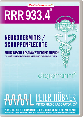 Peter Hübner - Medizinische Resonanz Therapie Musik<sup>®</sup> - RRR 933 Neurodermitis / Psoriasis • Nr. 4