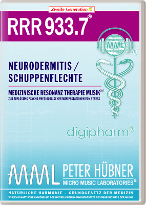Peter Hübner - Medizinische Resonanz Therapie Musik<sup>®</sup> - RRR 933 Neurodermitis / Psoriasis • Nr. 7