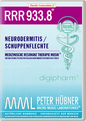 Peter Hübner - Medizinische Resonanz Therapie Musik<sup>®</sup> - RRR 933 Neurodermitis / Psoriasis • Nr. 8