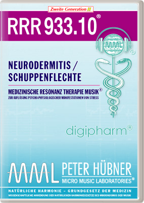 Peter Hübner - Medizinische Resonanz Therapie Musik<sup>®</sup> - RRR 933 Neurodermitis / Psoriasis • Nr. 10