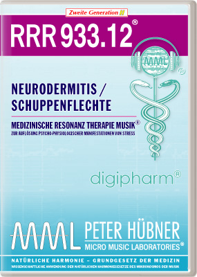 Peter Hübner - Medizinische Resonanz Therapie Musik<sup>®</sup> - RRR 933 Neurodermitis / Psoriasis • Nr. 12