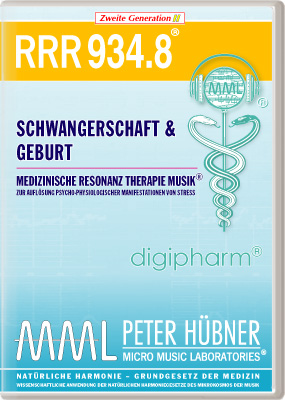 Peter Hübner - Medizinische Resonanz Therapie Musik<sup>®</sup> - RRR 934 Schwangerschaft & Geburt • Nr. 8