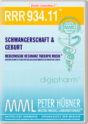 Peter Hübner - Medizinische Resonanz Therapie Musik<sup>®</sup> - RRR 934 Schwangerschaft & Geburt • Nr. 11