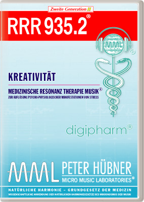 Peter Hübner - Medizinische Resonanz Therapie Musik<sup>®</sup> - RRR 935 Kreativität • Nr. 2