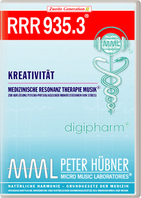 Peter Hübner - Medizinische Resonanz Therapie Musik<sup>®</sup> - RRR 935 Kreativität • Nr. 3