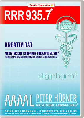 Peter Hübner - Medizinische Resonanz Therapie Musik<sup>®</sup> - RRR 935 Kreativität • Nr. 7