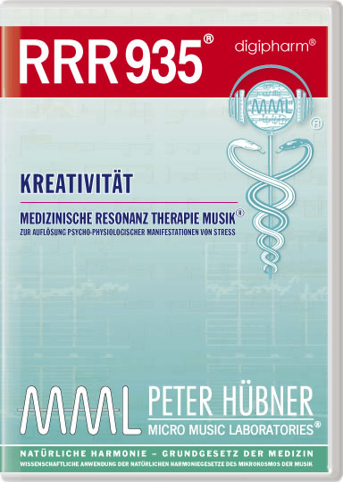 Peter Hübner - Medizinische Resonanz Therapie Musik<sup>®</sup> - RRR 935 KREATIVITÄT