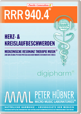 Peter Hübner - Medizinische Resonanz Therapie Musik<sup>®</sup> - RRR 940 Herz- und Kreislaufstörungen Nr. 4