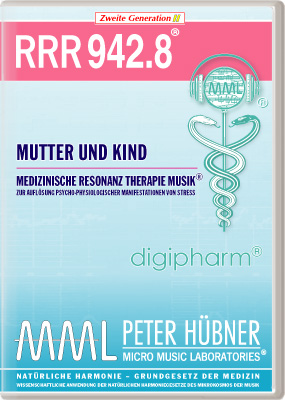 Peter Hübner - Medizinische Resonanz Therapie Musik<sup>®</sup> - RRR 942 Mutter & Kind Nr. 8