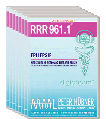 Peter Hübner - Medizinische Resonanz Therapie Musik<sup>®</sup> - RRR 961 Epilepsie Nr. 1-8