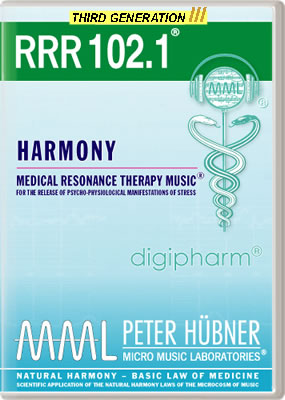 Peter Hübner - Medical Resonance Therapy Music<sup>®</sup> - RRR 102 Harmony No. 1