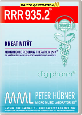 Peter Hübner - Medizinische Resonanz Therapie Musik<sup>®</sup> - RRR 935 Kreativität Nr. 2